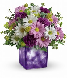 Teleflora's Dancing Violets Bouquet from Fields Flowers in Ashland, KY